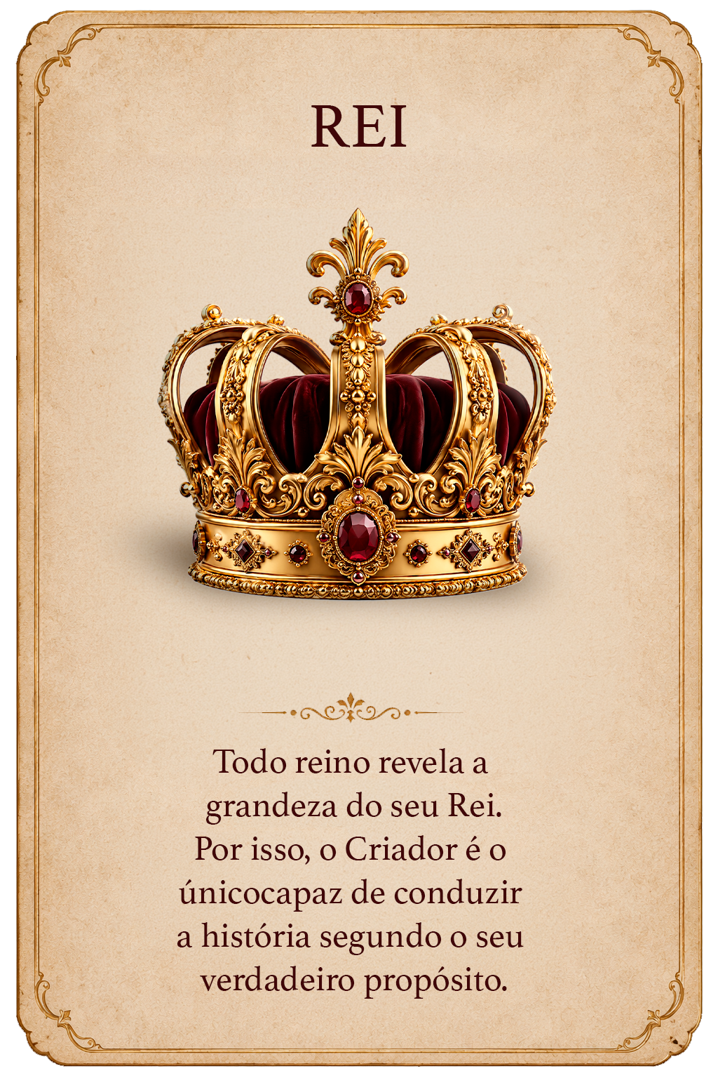 Carta O Rei